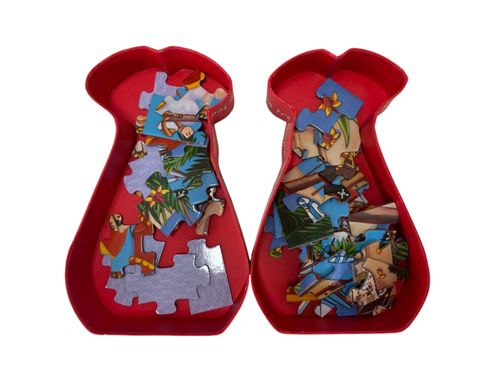The Pirate and his Treasure Silhoutte Puzzle DJ07220 36pcs