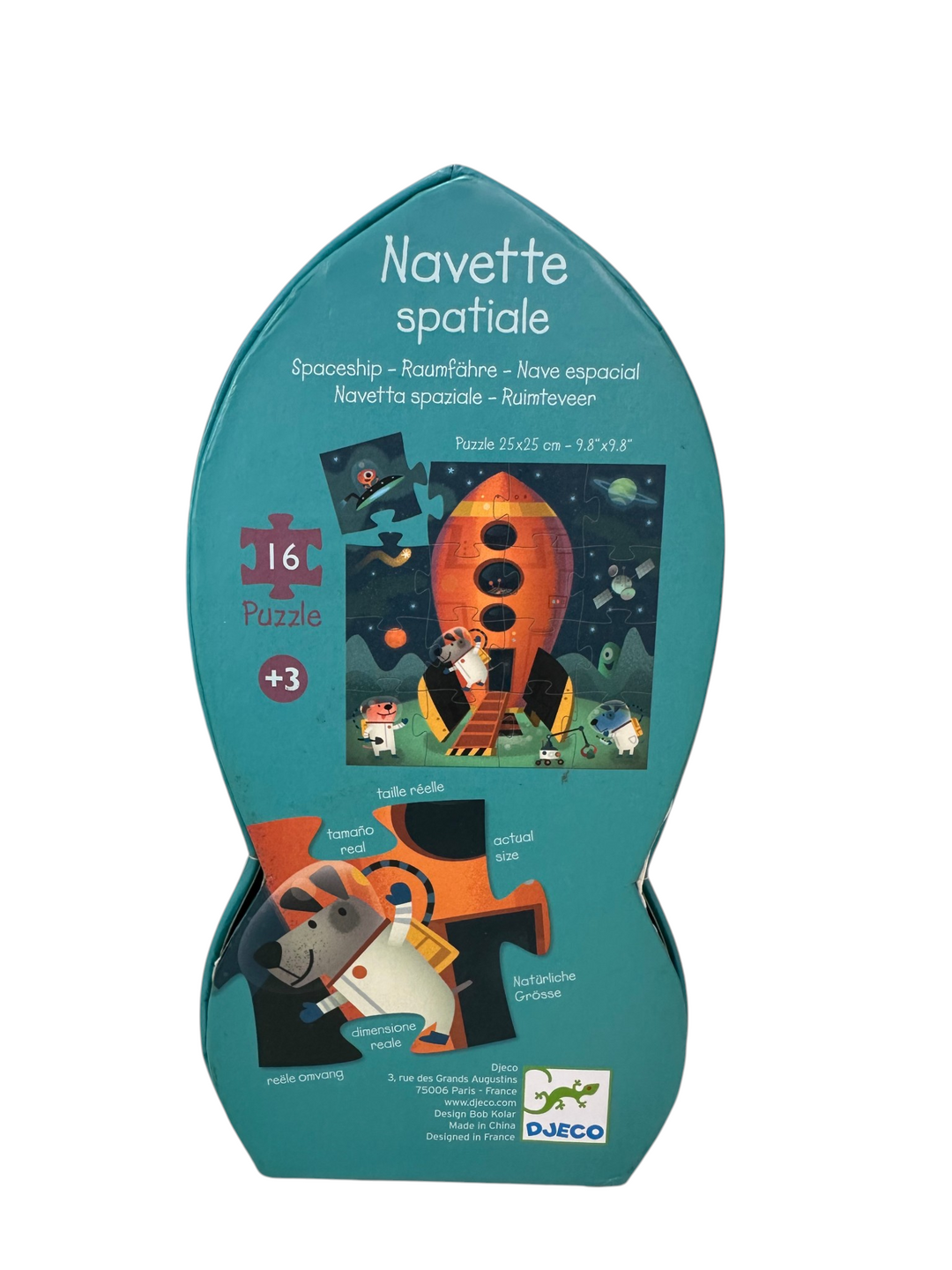 Spaceship Silhouette Puzzle DJ07271 16pcs