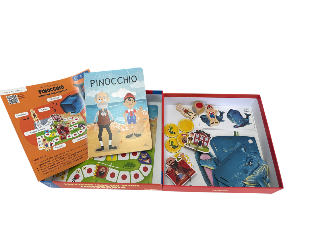 Pinocchio: Where are you, Geppetto? Board Game