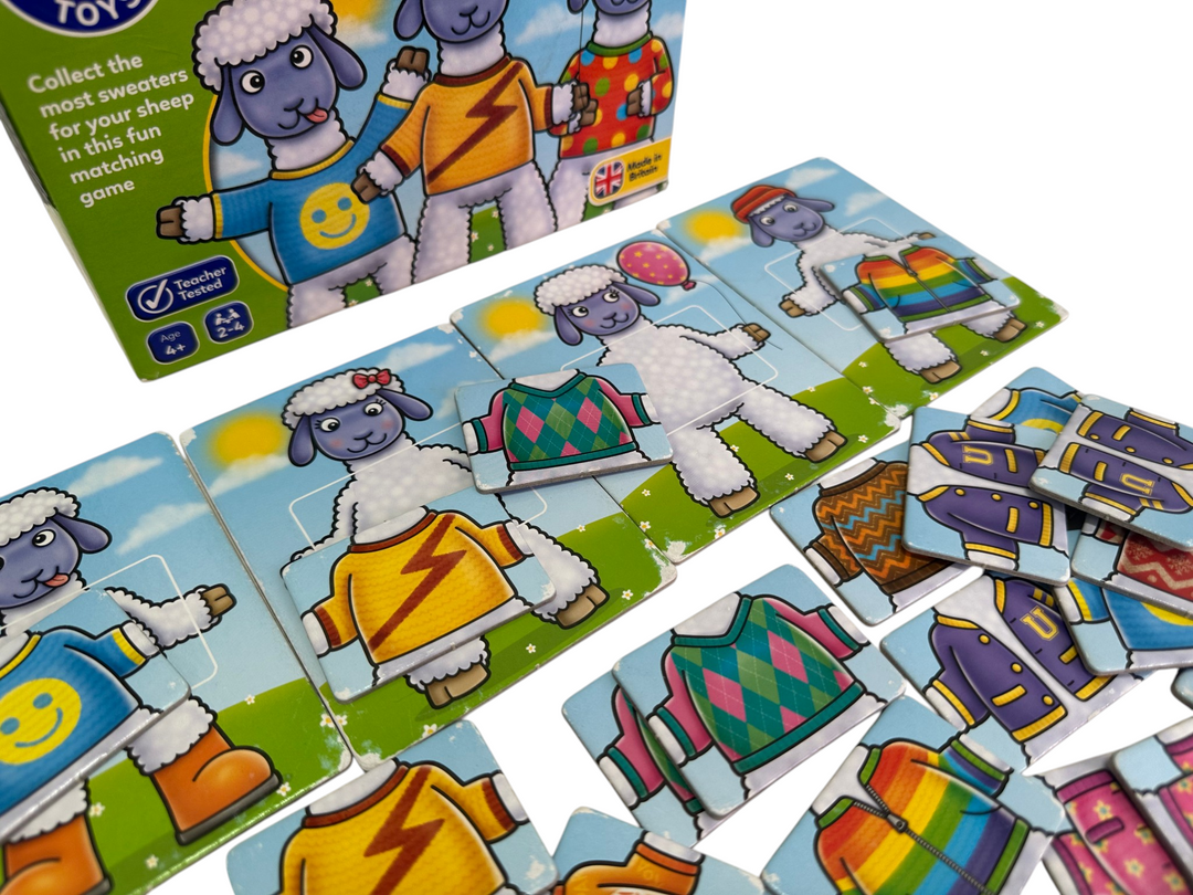 Wooly Jumpers Matching Game