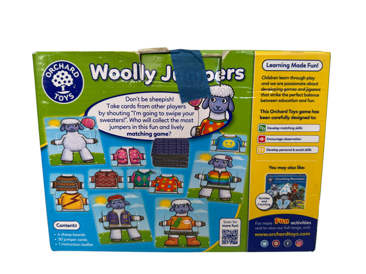 Wooly Jumpers Matching Game