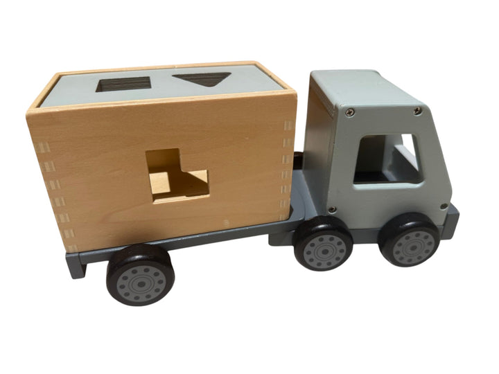 Aiden Sorter Truck – wooden shape sorter truck with removable box (art. 1000428)