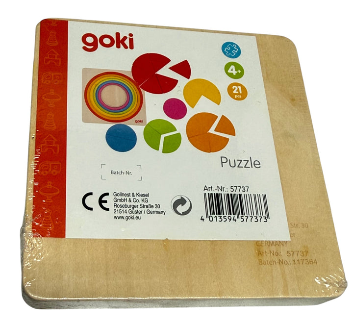 Fraction Circle Puzzle