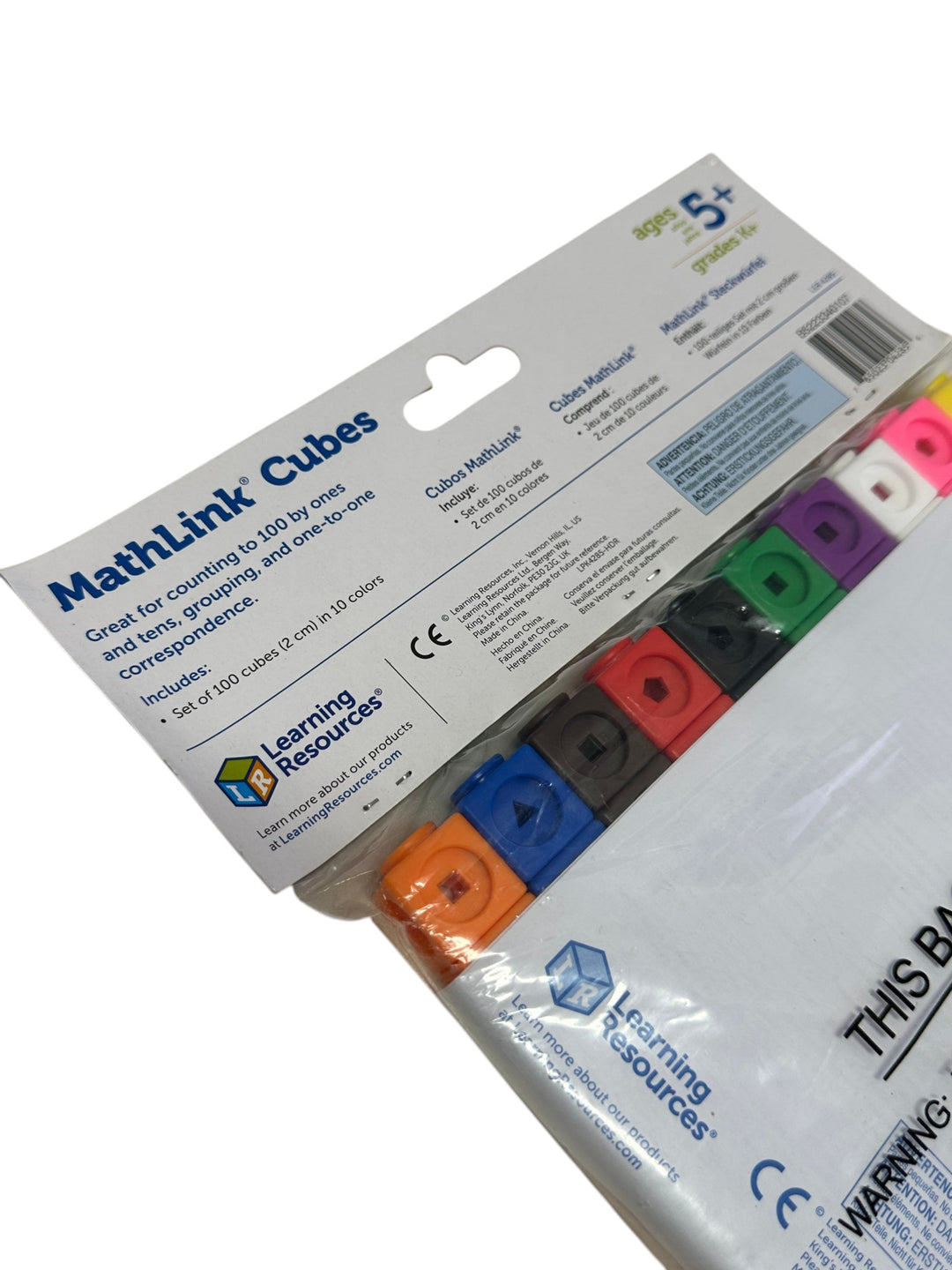 Mathlink Cubes 100 pieces