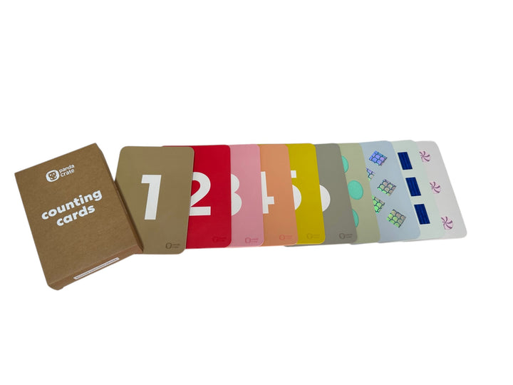 Shapes Puzzles, Counting Cards, Slide-and-stack Ring Puzzle - Let's Count Plus Set (16-17 months)