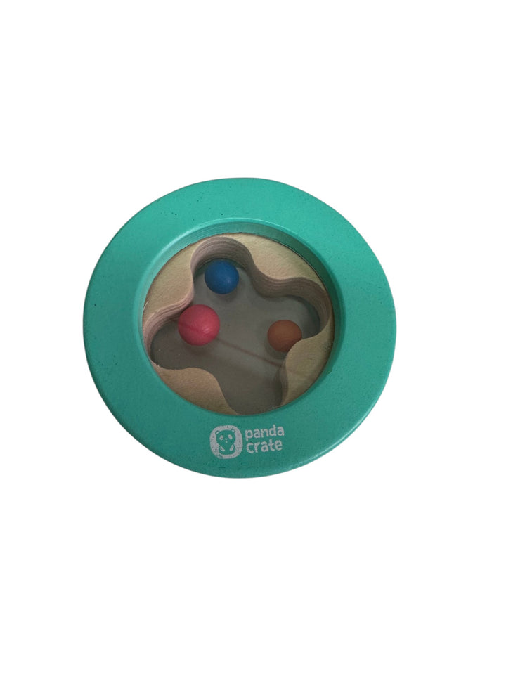 Round Wood Shaker, Waterfall Shaker, 2 Shaker eggs - Let's Listen Plus Set (6-7 months)