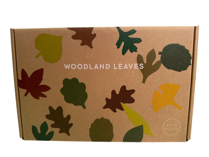 Wooden Woodland Leaves Set