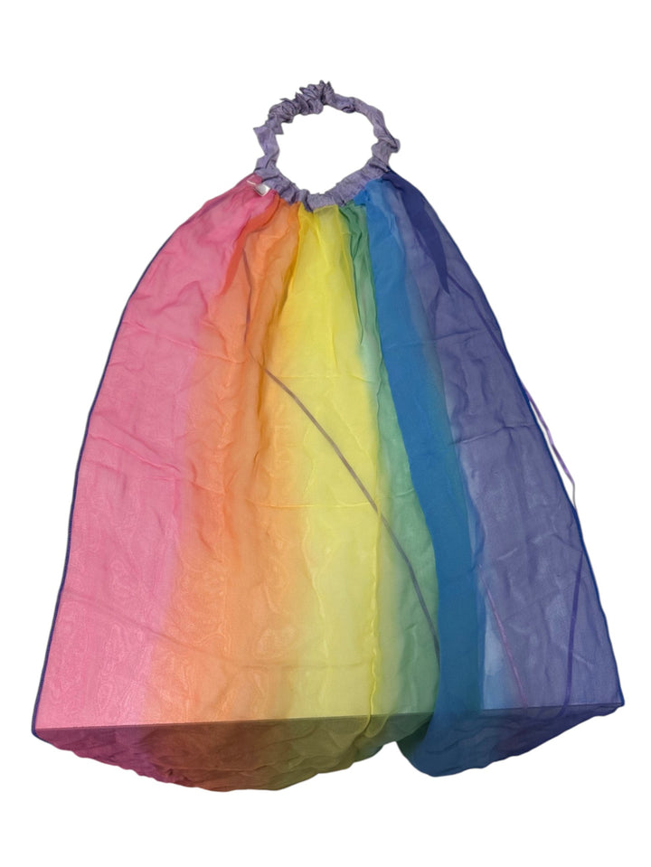 Rainbow Fairy Wings & Veil Set