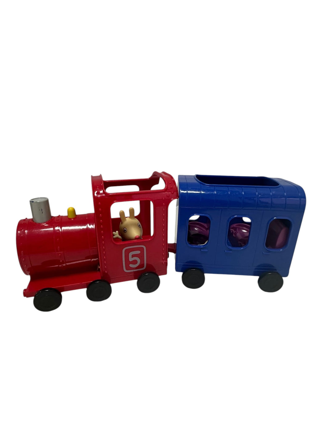 Peppa Pig Miss Rabbit's Train, Campervan, Bedroom Set Bundle