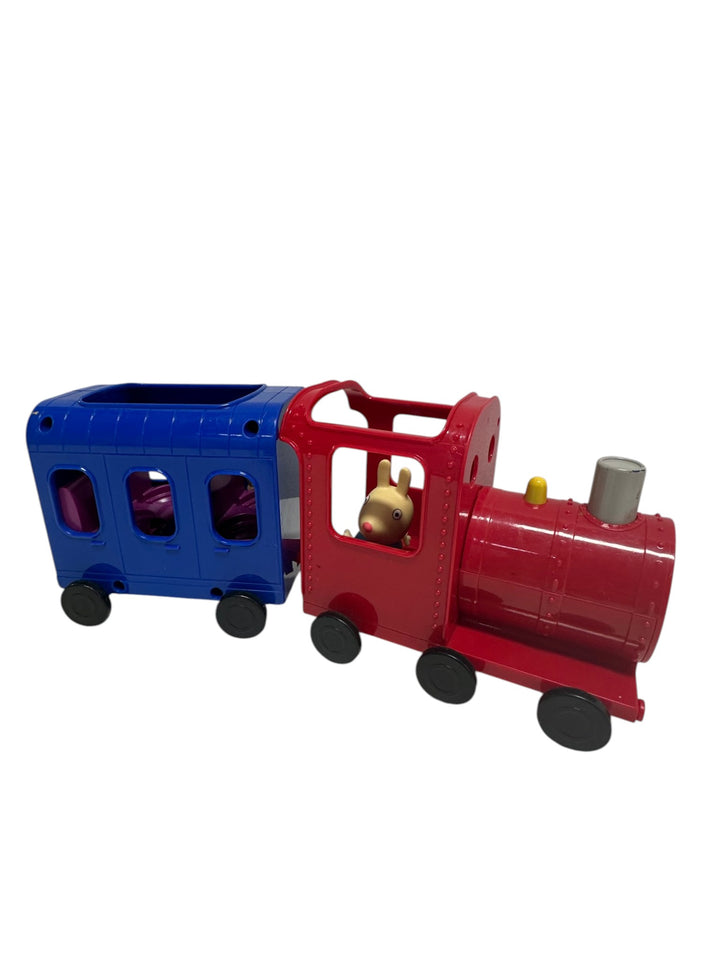 Peppa Pig Miss Rabbit's Train, Campervan, Bedroom Set Bundle