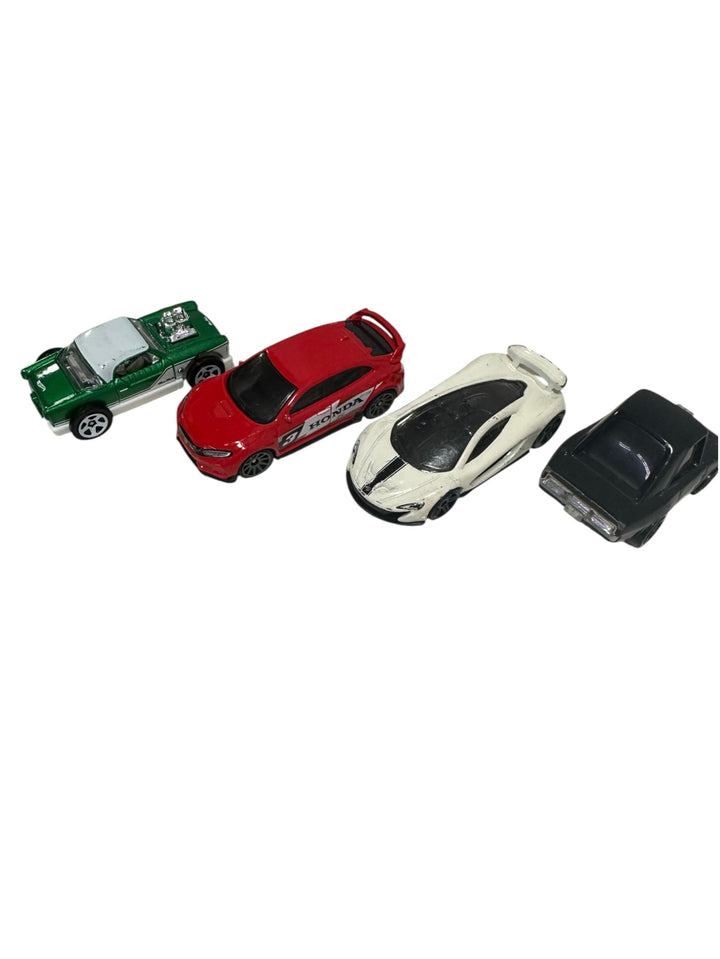 Assorted Pack of Four Cars