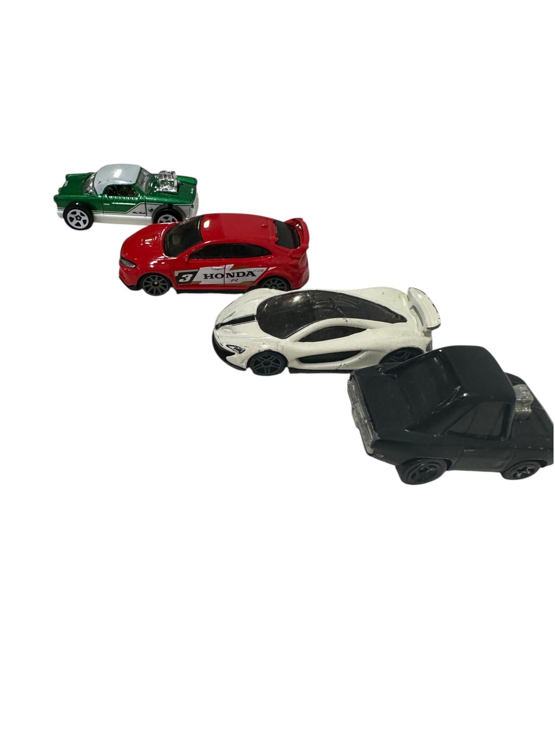 Assorted Pack of Four Cars