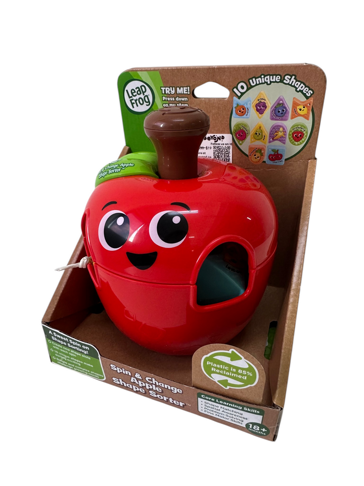 Spin & Change Apple Shape Sorter