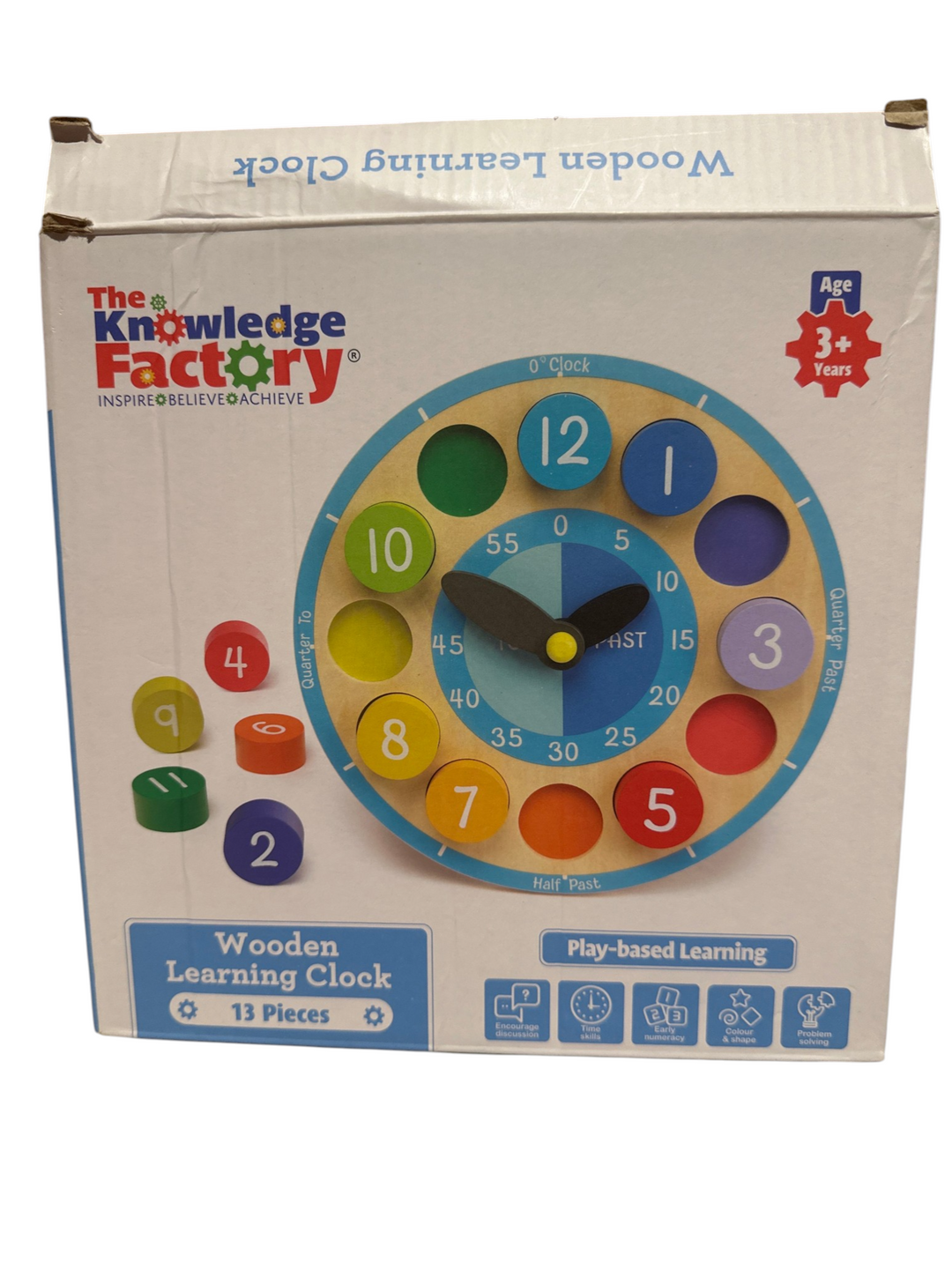 Wooden Learning Clock