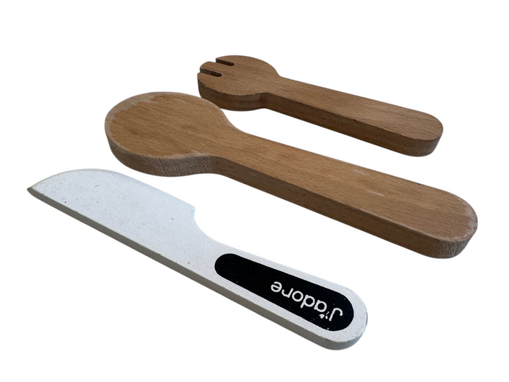 Wooden Cutting Food Set