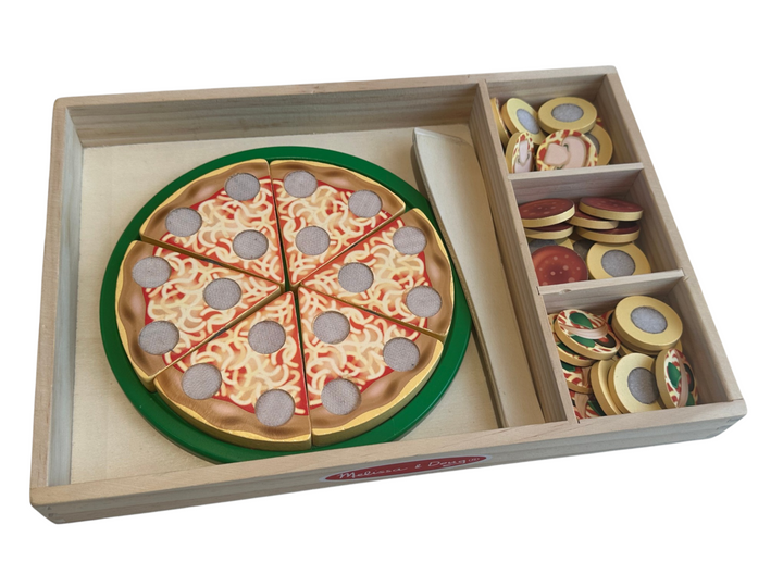 Wooden Pizza Party Play Set