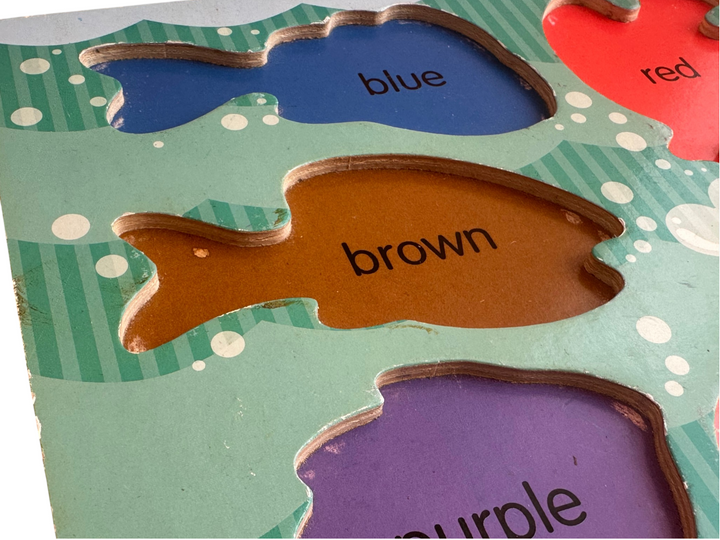 Colorful Fish Chunky Puzzle