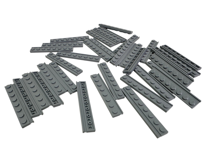 Plates with Door Rail 25 pcs