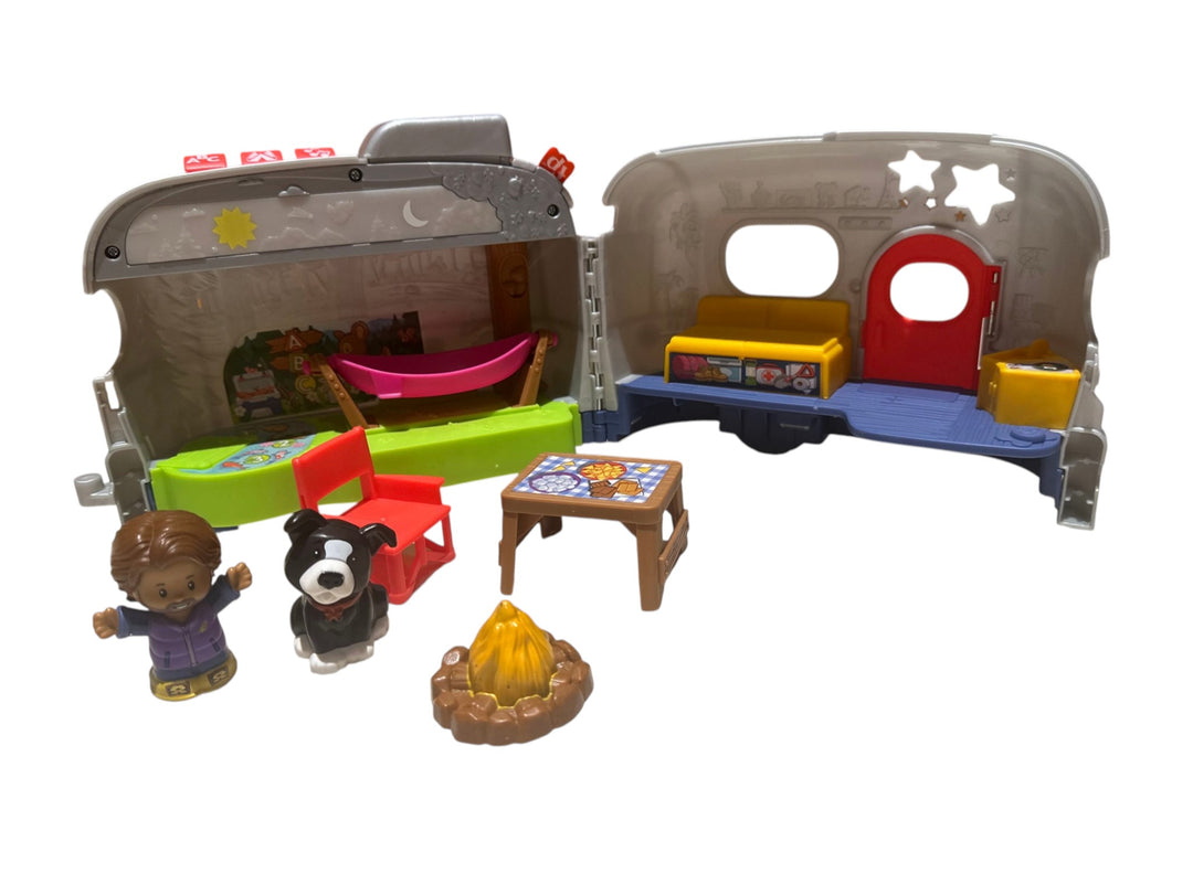 Little People Light-up Learning Camper electronic toy RV