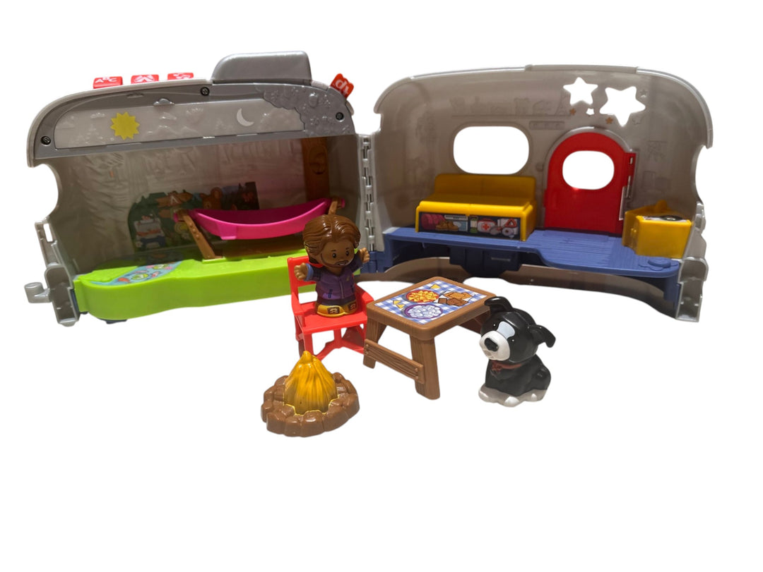 Little People Light-up Learning Camper electronic toy RV