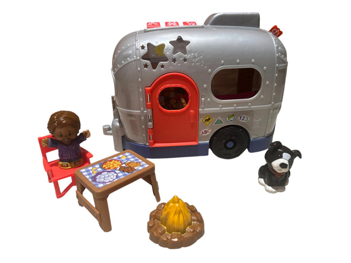 Little People Light-up Learning Camper electronic toy RV
