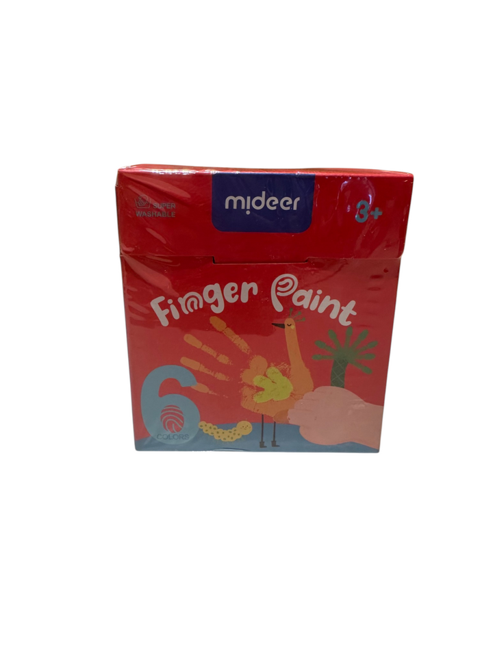 Finger Paint - 6 Colours (Super Washable)