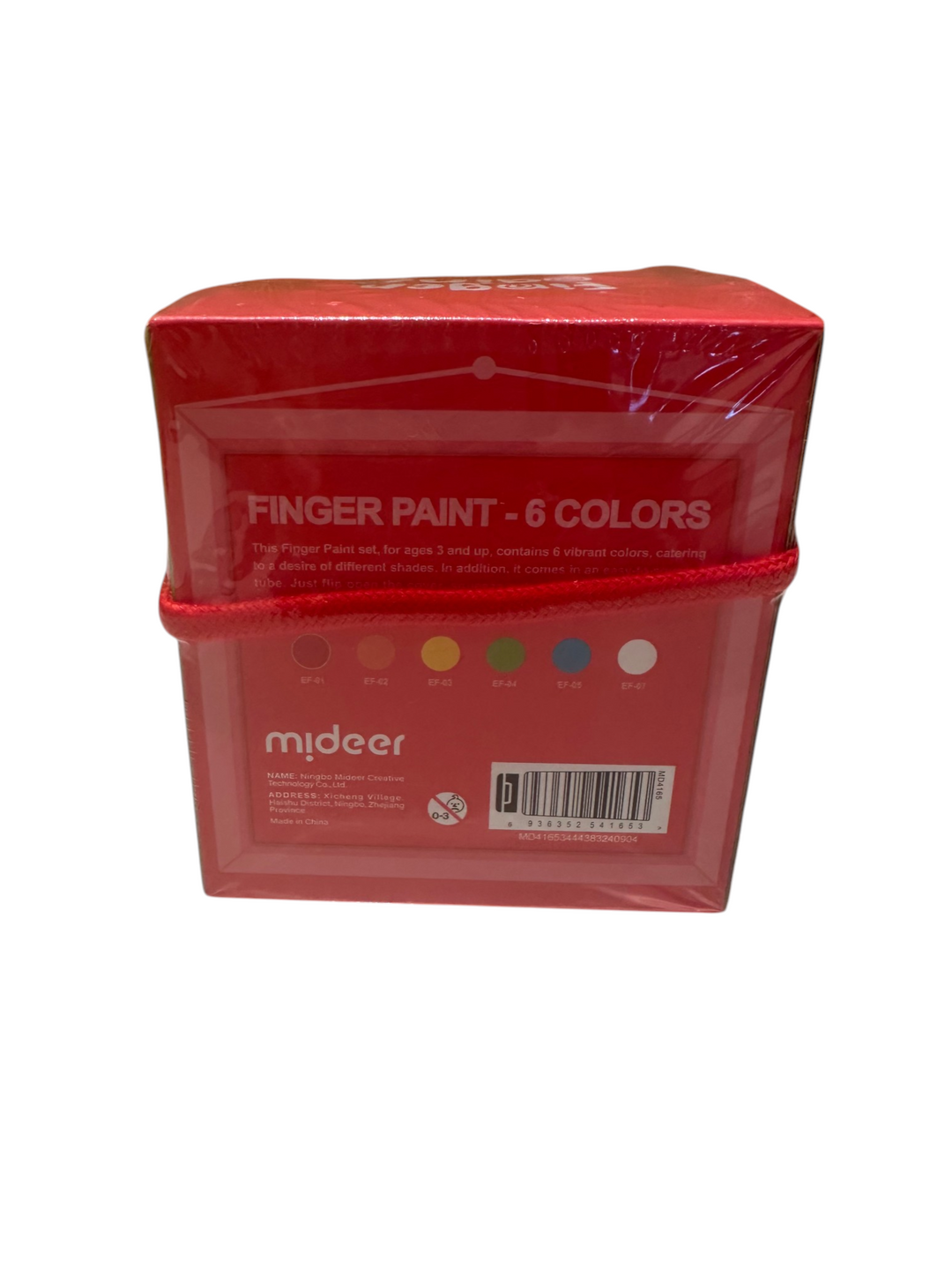Finger Paint - 6 Colours (Super Washable)