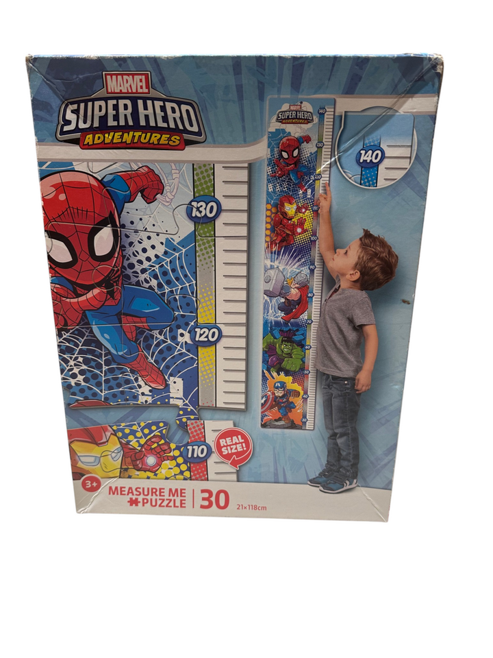 Measure Me Puzzle - Marvel Super Hero Adventures (growth chart 21x118cm)