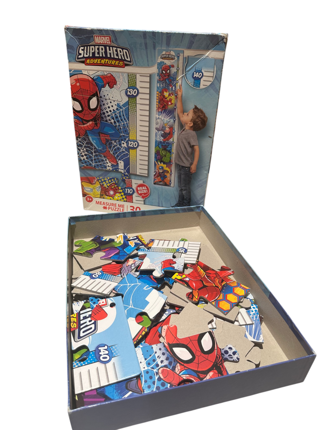 Measure Me Puzzle - Marvel Super Hero Adventures (growth chart 21x118cm)