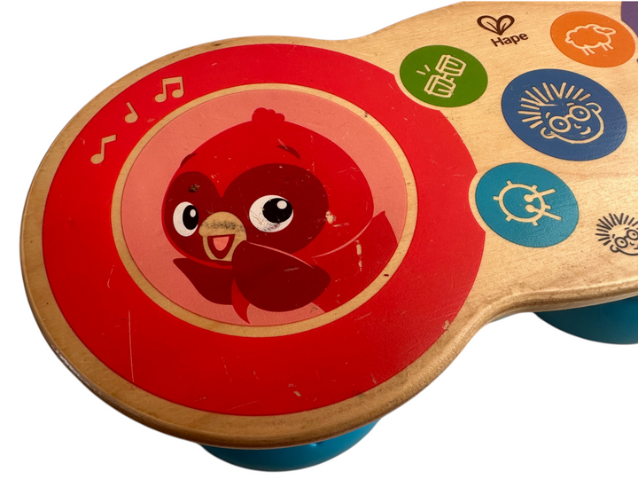 Upbeat Tunes Magic Touch Wooden Drum Musical Toy