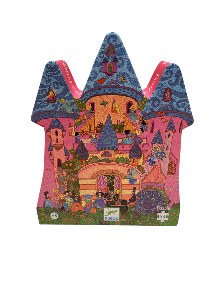 Fairy Castle Silhouette Puzzle, 54 pcs