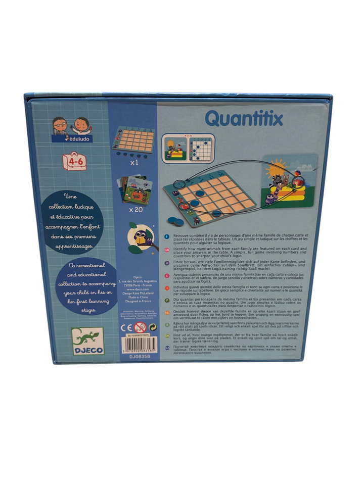 Eduludo Quantitix (early numeracy game)