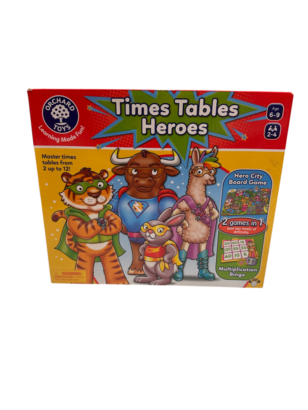 Times Tables Heroes Game
