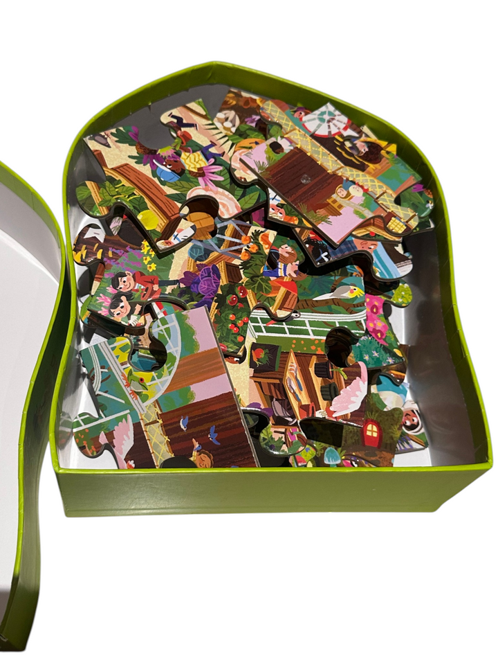 Day at the Gardens (Botanical Garden) - Shaped Puzzle, 48 pcs