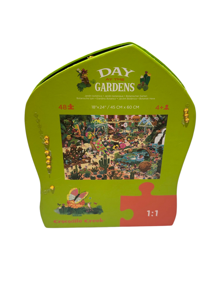 Day at the Gardens (Botanical Garden) - Shaped Puzzle, 48 pcs