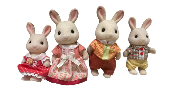 Chocolate Rabbit Family Set
