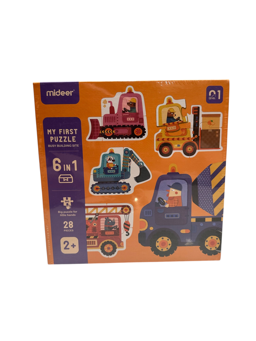 My First Puzzle - Busy Building Site 6-in-1 (28 pcs)