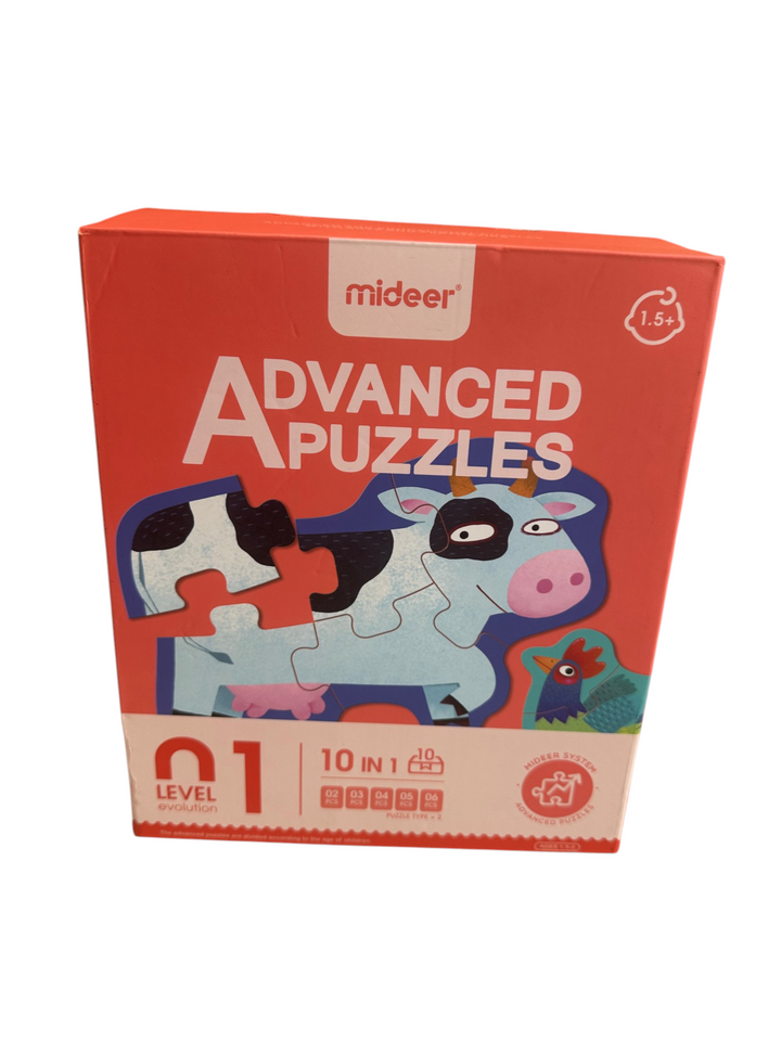 Advanced Puzzles Level 1 - 10-in-1