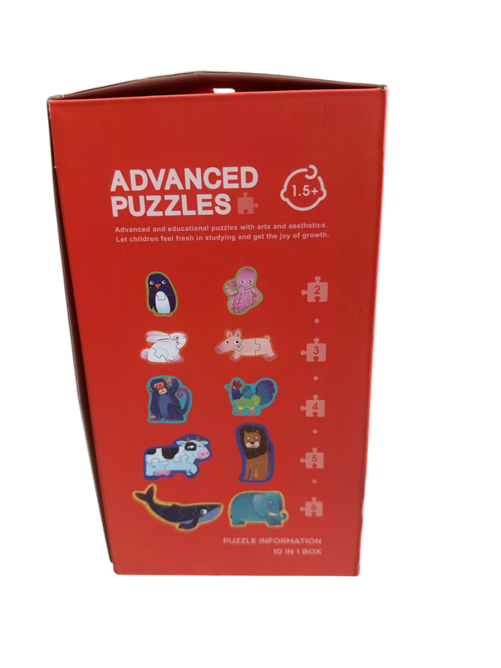 Advanced Puzzles Level 1 - 10-in-1