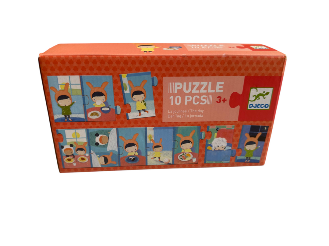 Puzzle 10 pcs - Day Sequence (Bunny Girl)