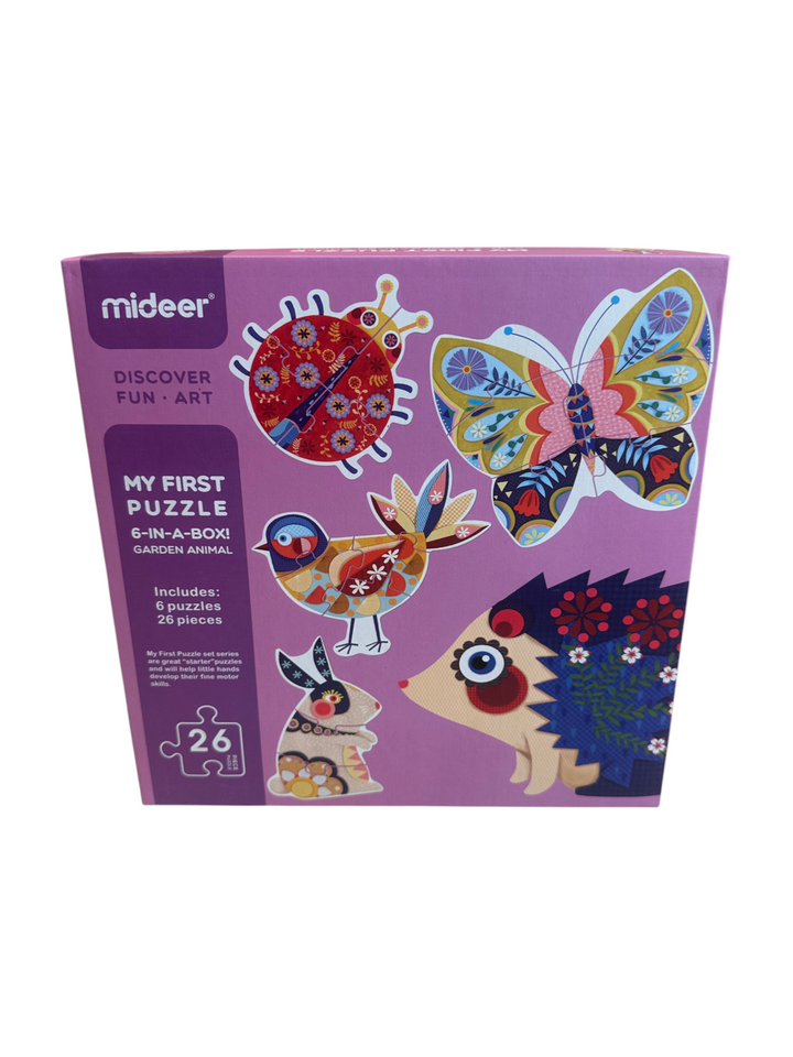 My First Puzzle - Garden Animal 6-in-1 (26 pcs)