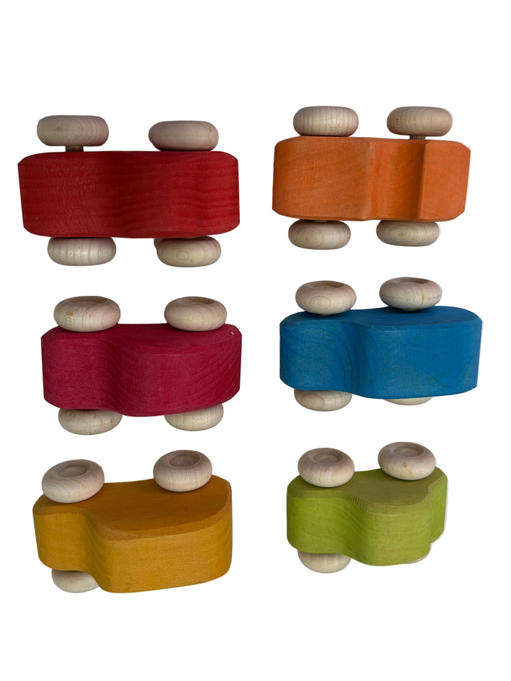 Grimms 6 coloured cars