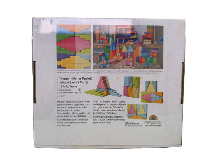 Pastel Stepped Roofs