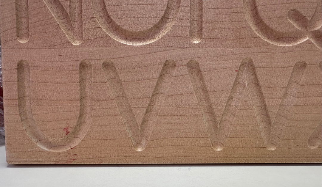 Printed Alphabet Tracing Board - Reversible Lower / Uppercase