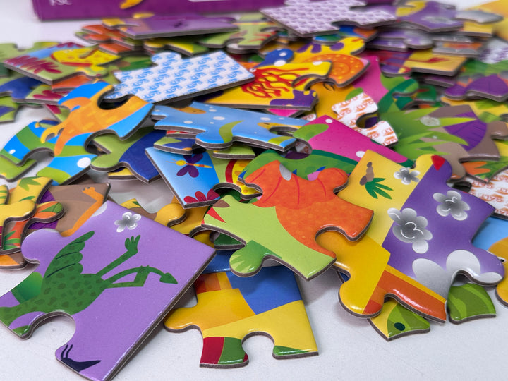 4 Puzzles in a Box (Dinosaurs)
