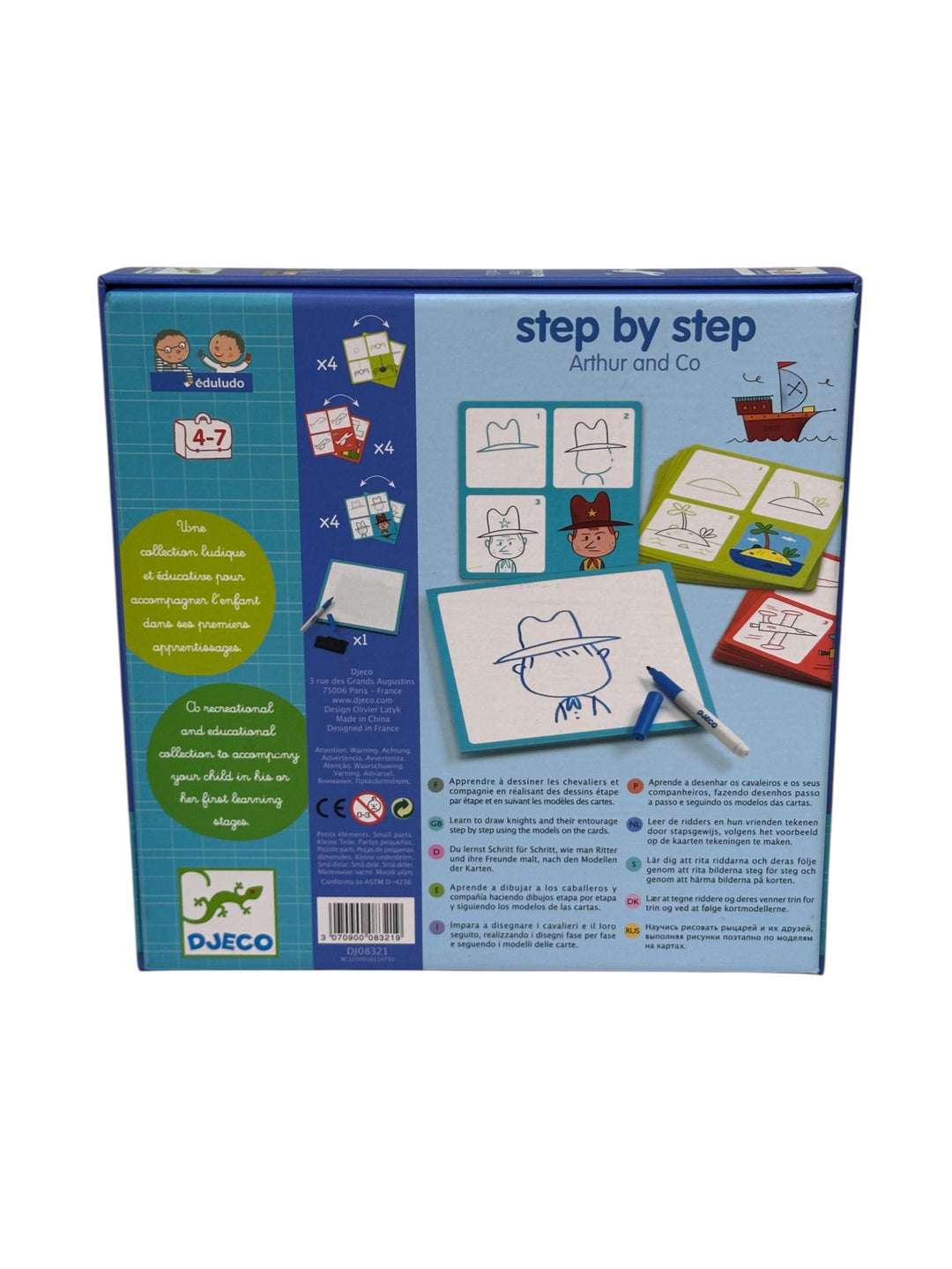 Eduludo Step by Step: Learn to Draw - Arthur and Co