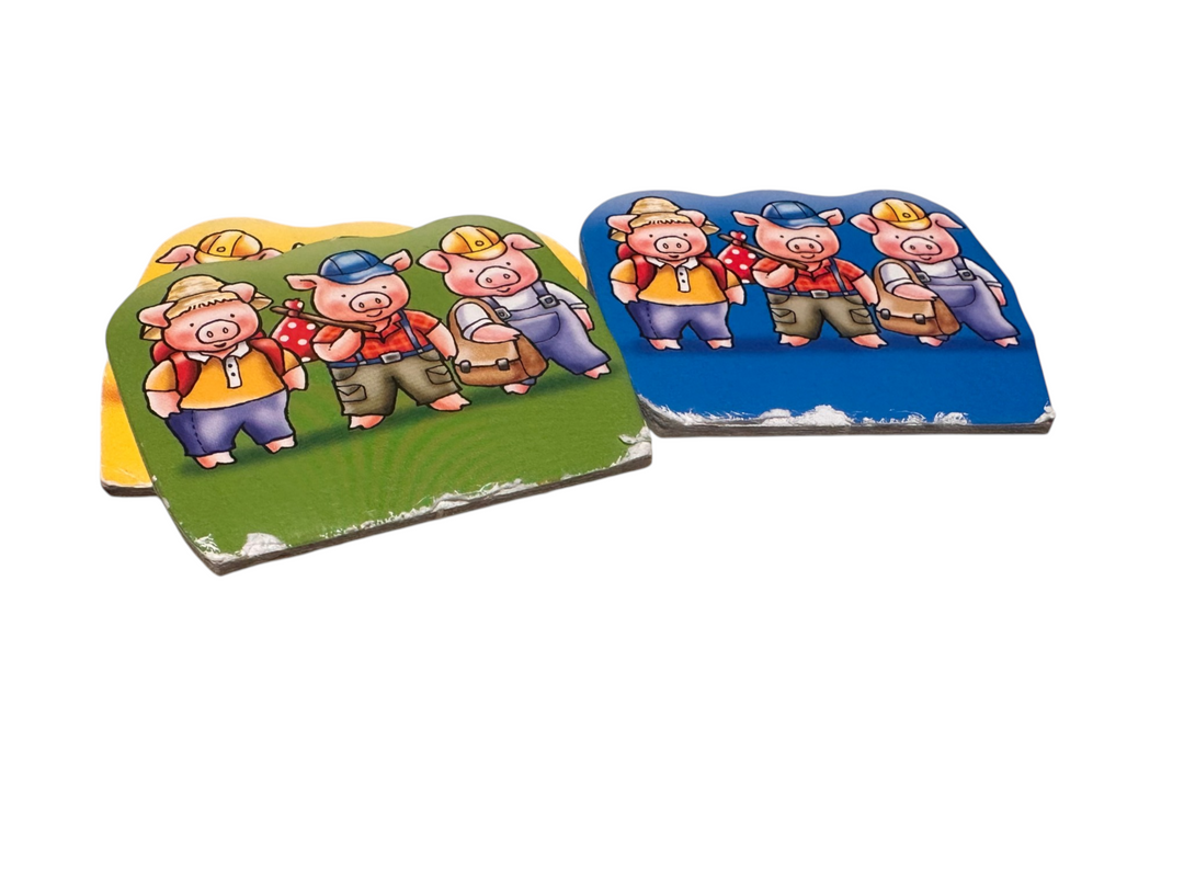 Three Little Pigs Game (with 3D houses)