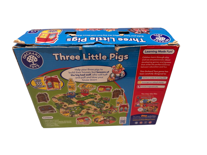 Three Little Pigs Game (with 3D houses)