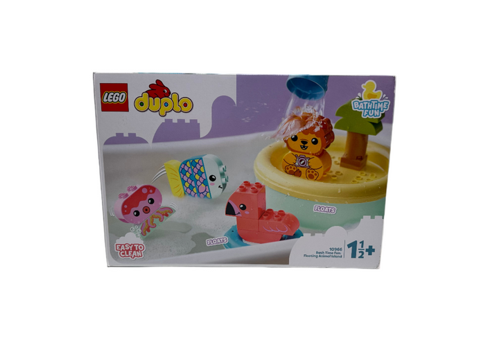 Bath Time Fun: Floating Animal Island 10966