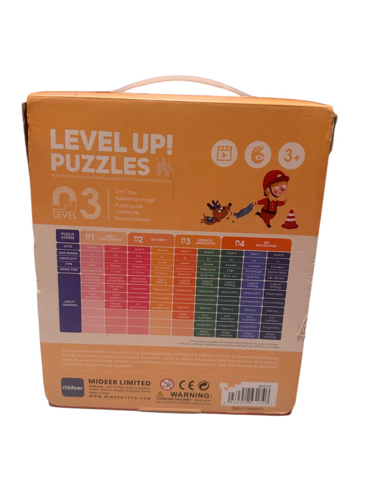 Level Up! Puzzles Level 3- Rescue Team (3 in 1 box)
